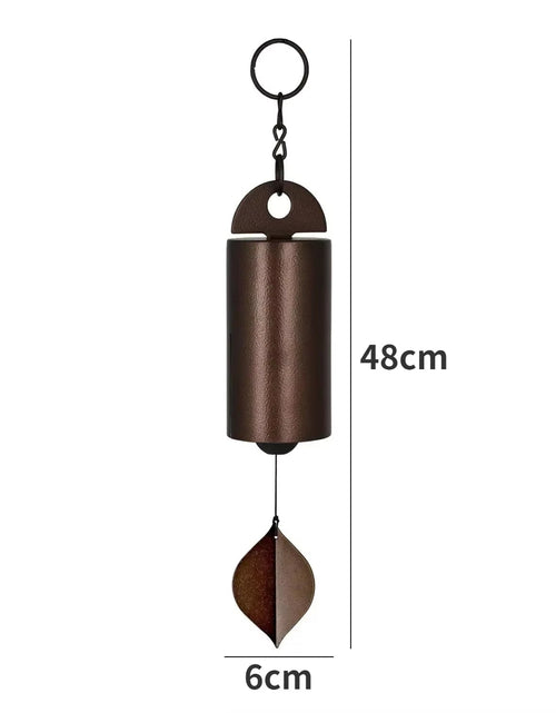 Load image into Gallery viewer, SereniBell Vintage Metal Wind Chimes – Heroic Resonance for Peaceful Outdoor &amp; Home Décor
