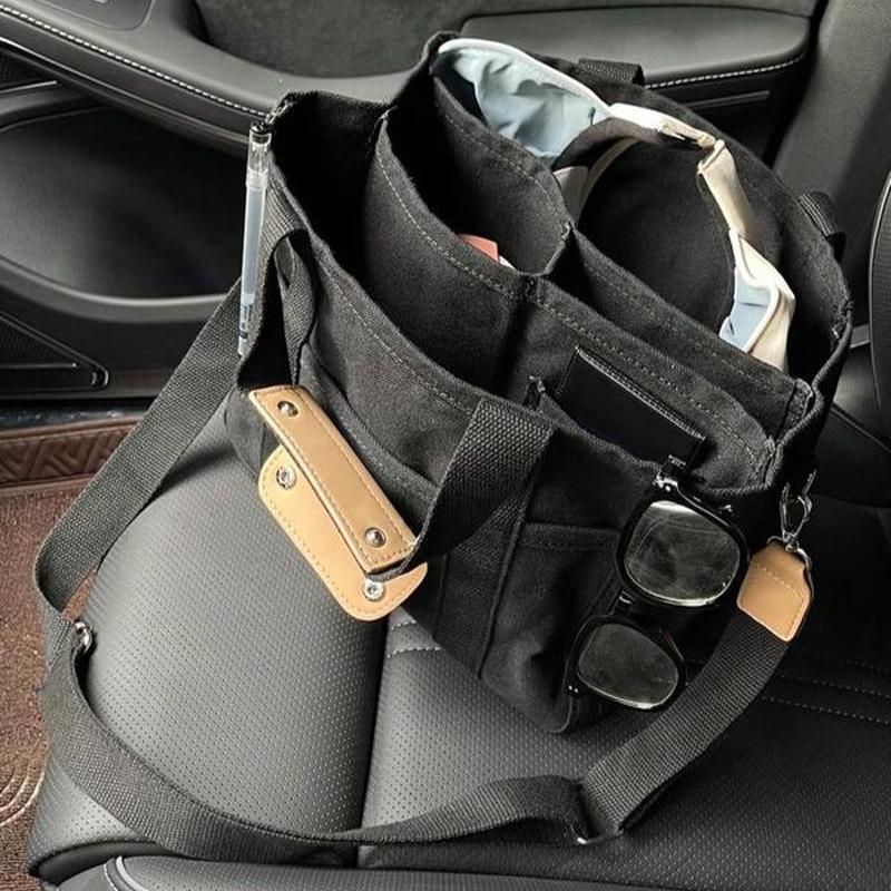 Large Capacity with Removable Bottom Canvas Tote Bag