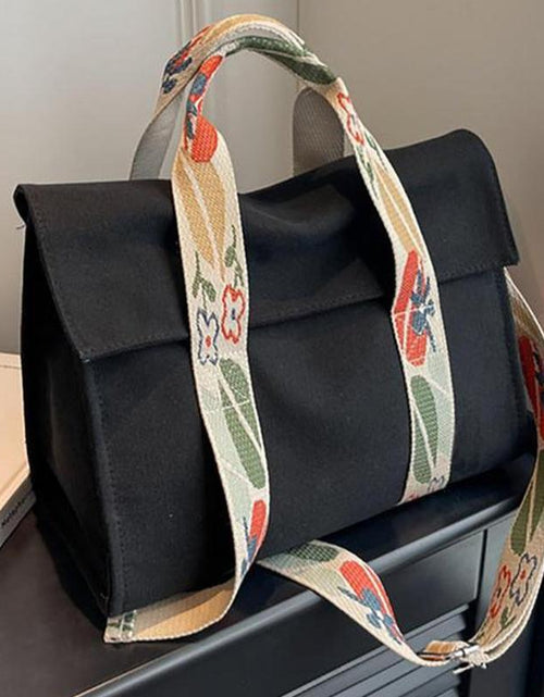 Load image into Gallery viewer, Large Capacity with Removable Bottom Canvas Tote Bag
