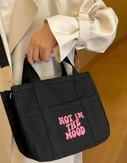 Load image into Gallery viewer, Large Capacity with Removable Bottom Canvas Tote Bag
