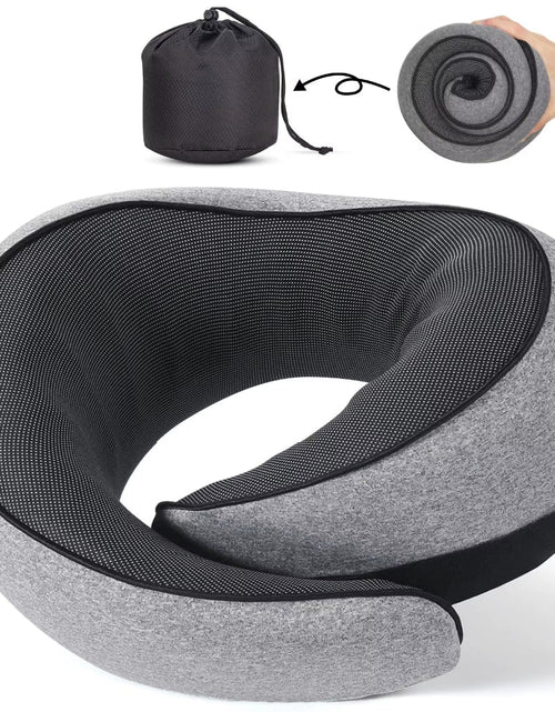 Load image into Gallery viewer, CloudRest U-Shape Pillow – Memory Foam Travel Neck Cushion for Car, Plane &amp; Home Comfort
